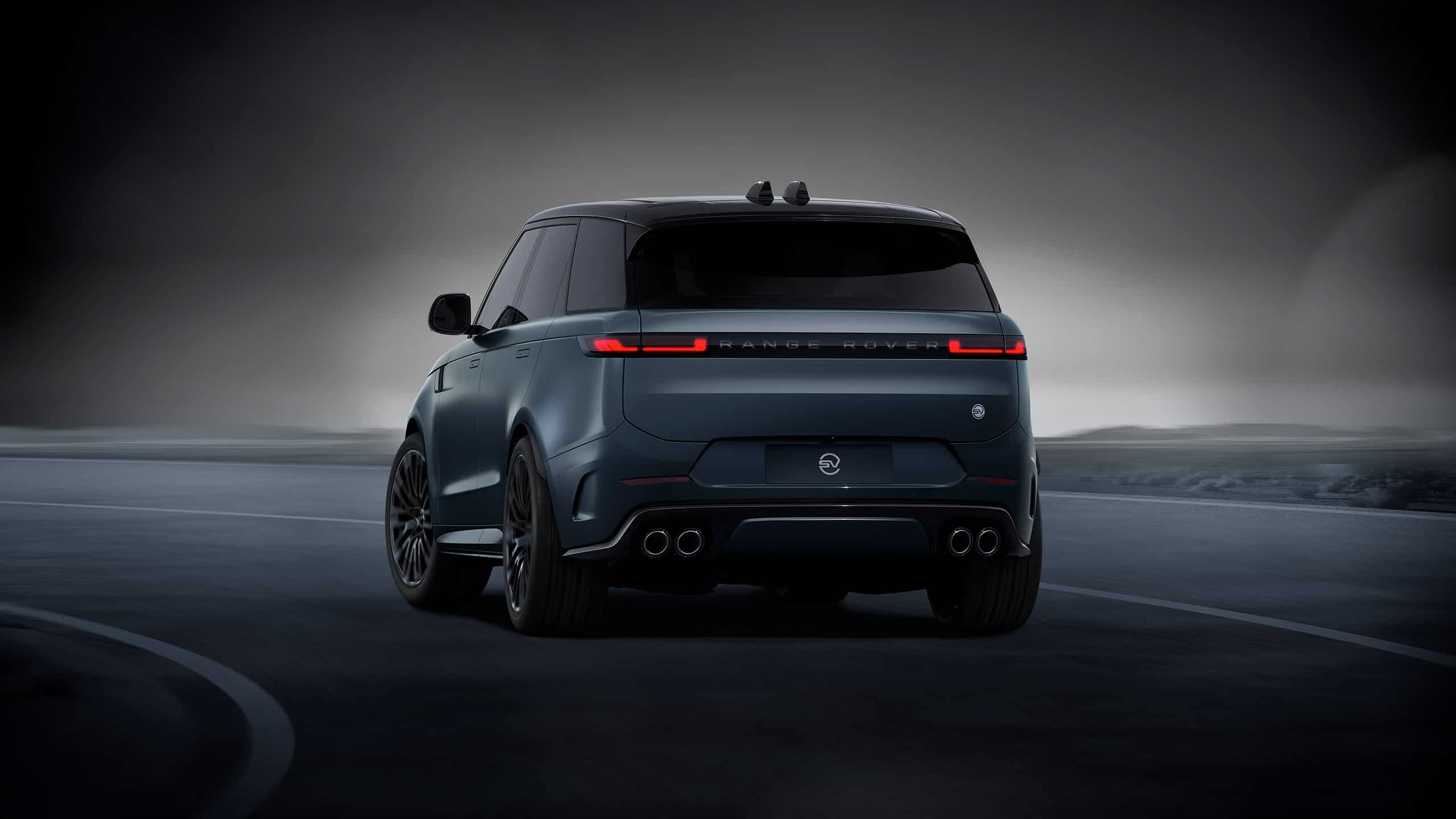 Range Rover Sport back view